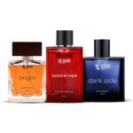 Beardo Combo Origin, Dark Side & Godfather Perfume For Men 100 Ml